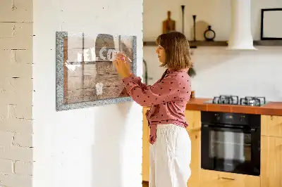 Magnetická popisovacia tabuľa uvítacia