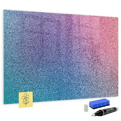Magnetická popisovacia tabuľa s gradientným vzorom