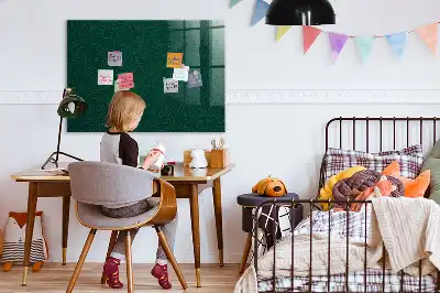 Magnetická popisovacia tabuľa vzor listov