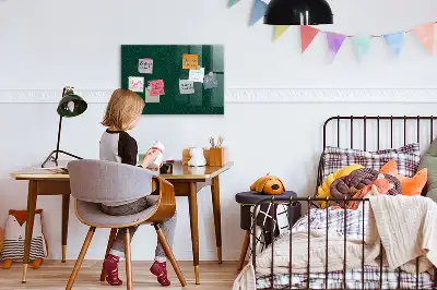 Magnetická popisovacia tabuľa vzor listov