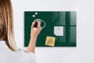 Magnetická popisovacia tabuľa vzor listov