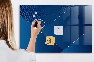 Magnetická popisovateľná tabuľa dekoratívna abstrakcia