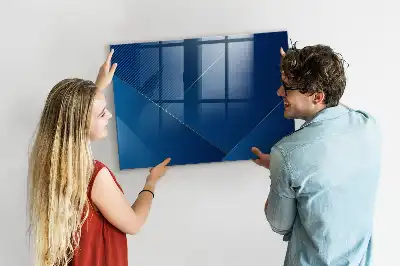 Magnetická popisovateľná tabuľa dekoratívna abstrakcia