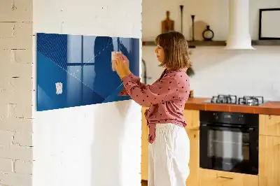 Magnetická popisovateľná tabuľa dekoratívna abstrakcia