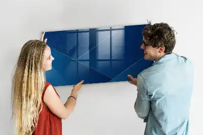 Magnetická popisovateľná tabuľa dekoratívna abstrakcia