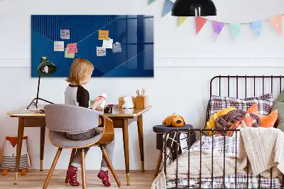 Magnetická popisovateľná tabuľa dekoratívna abstrakcia