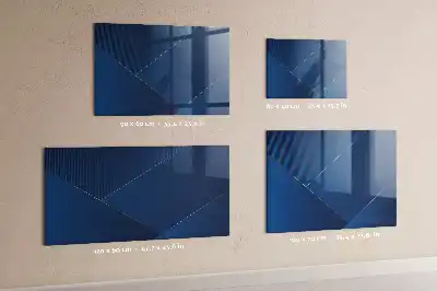 Magnetická popisovateľná tabuľa dekoratívna abstrakcia