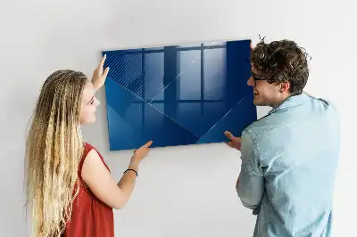 Magnetická popisovateľná tabuľa dekoratívna abstrakcia