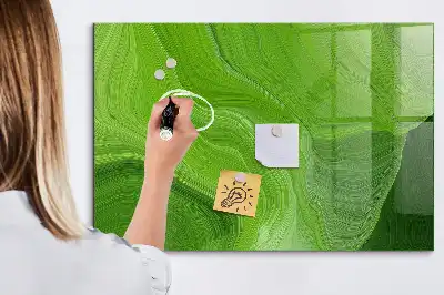 Magnetická popisovateľná tabuľa v dizajne moderné vlny
