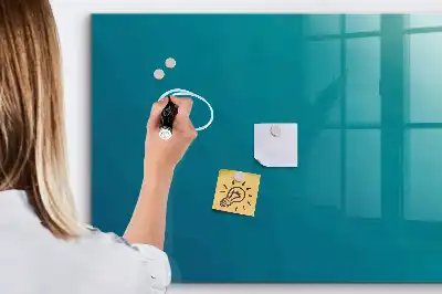 Magnetická popisovateľná tabuľa s motívom morskej abstrakcie