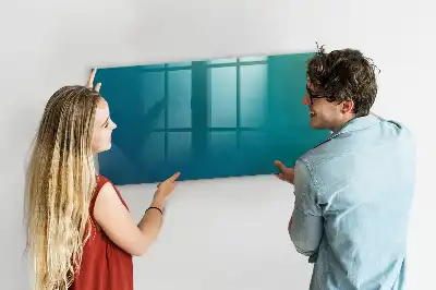 Magnetická popisovateľná tabuľa s motívom morskej abstrakcie
