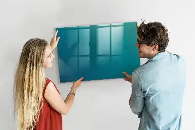 Magnetická popisovateľná tabuľa s motívom morskej abstrakcie