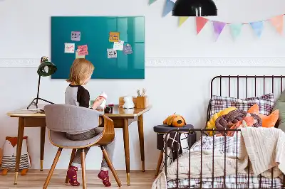 Magnetická popisovateľná tabuľa s motívom morskej abstrakcie