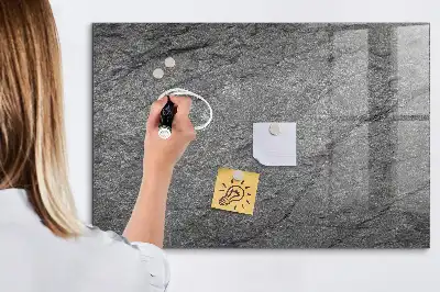 Magnetická popisovacia tabuľa v prevedení vulkanická hornina