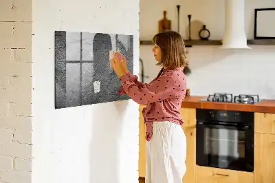 Magnetická popisovacia tabuľa v prevedení vulkanická hornina