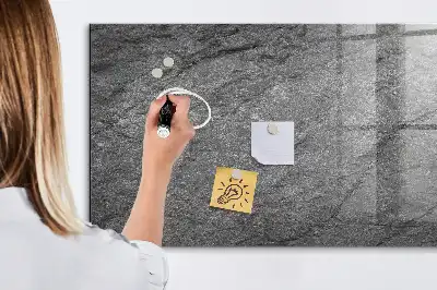 Magnetická popisovacia tabuľa v prevedení vulkanická hornina