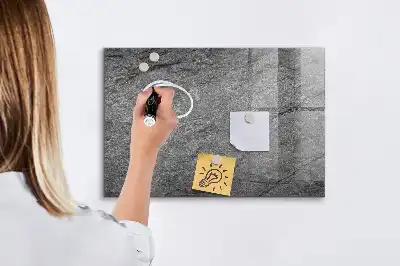 Magnetická popisovacia tabuľa v prevedení vulkanická hornina