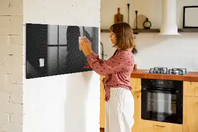 Magnetická popisovacia tabuľa tmavá abstrakcia