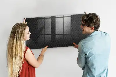 Magnetická popisovacia tabuľa tmavá abstrakcia