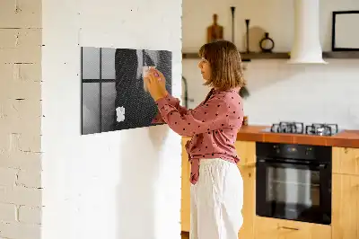 Magnetická popisovacia tabuľa tmavá abstrakcia