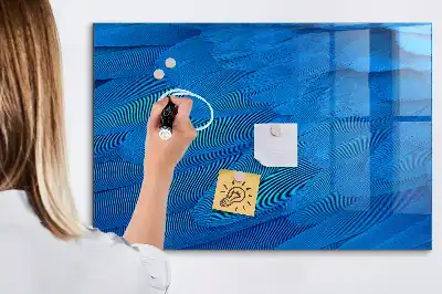 Magnetická popisovateľná tabuľa s motívom vtáčieho peria