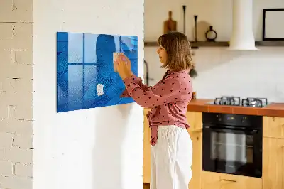 Magnetická popisovateľná tabuľa s motívom vtáčieho peria