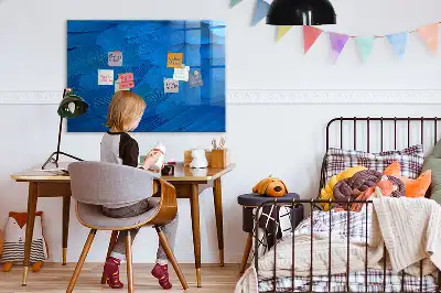 Magnetická popisovateľná tabuľa s motívom vtáčieho peria