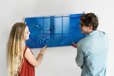 Magnetická popisovateľná tabuľa s motívom vtáčieho peria