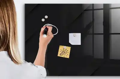 Magnetická popisovateľná tabuľa vzor tmavej steny