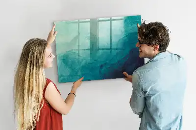 Magnetická popisovacia tabuľa Abstrakcia hĺbky