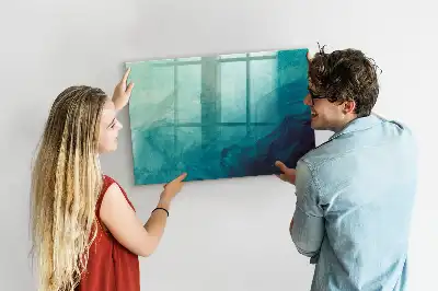 Magnetická popisovacia tabuľa Abstrakcia hĺbky
