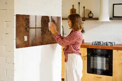 Magnetická popisovacia tabuľa mapa s názvami krajín