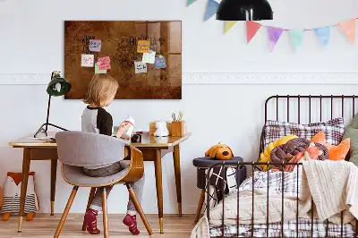 Magnetická popisovacia tabuľa mapa s názvami krajín