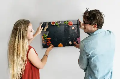 Magnetická popisovacia tabuľa do kuchyne