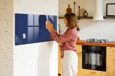 Magnetická popisovateľná tabuľa v modrej farbe