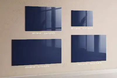Magnetická popisovateľná tabuľa v modrej farbe