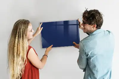 Magnetická popisovateľná tabuľa v modrej farbe