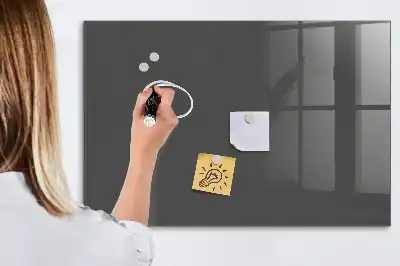 Magnetická popisovateľná tabuľa sivá