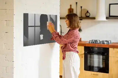 Magnetická popisovateľná tabuľa sivá