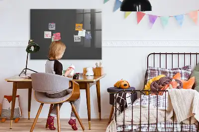 Magnetická popisovateľná tabuľa sivá