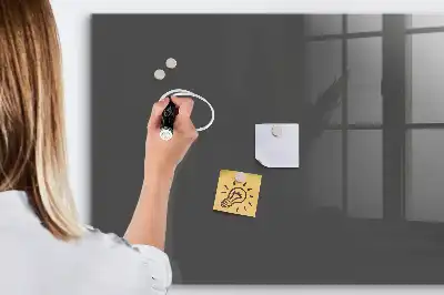 Magnetická popisovateľná tabuľa sivá