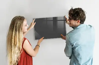 Magnetická popisovateľná tabuľa sivá