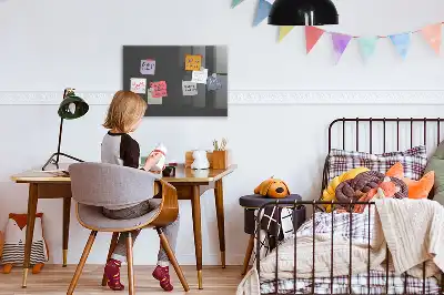 Magnetická popisovateľná tabuľa sivá
