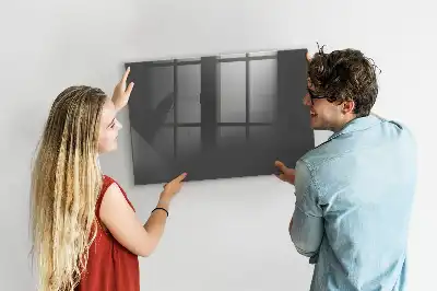 Magnetická popisovateľná tabuľa sivá