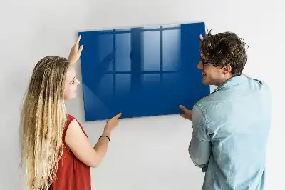 Magnetická popisovacia tabuľa v námorníckej modrej farbe