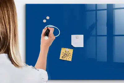 Magnetická popisovacia tabuľa v námorníckej modrej farbe