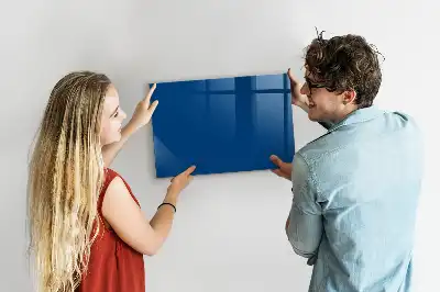 Magnetická popisovacia tabuľa v námorníckej modrej farbe