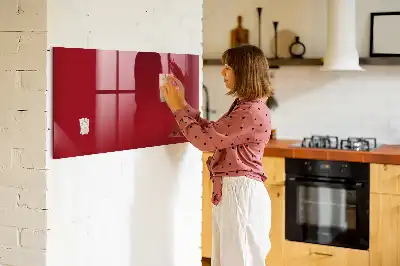 Magnetická popisovacia tabuľa červená