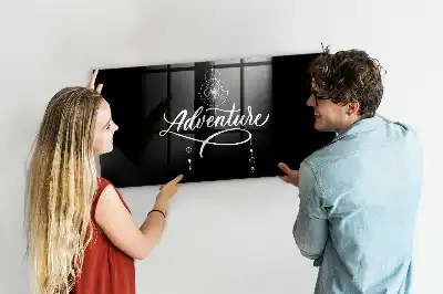 Magnetická popisovacia tabuľa vzor dobrodružstvo