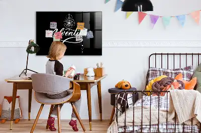 Magnetická popisovacia tabuľa vzor dobrodružstvo